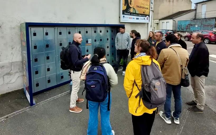 Visite de l’armoire Cicle avec les équipes de la CUCM